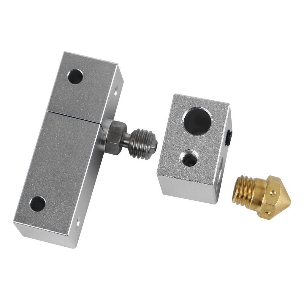 Heating Block + Brass Nozzle +  Kit for  i3 / i3 Plus