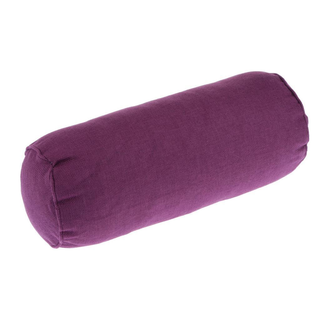 2Pcs Soft Neck Roll Bolster  Round Cervical Spine Support Pillo