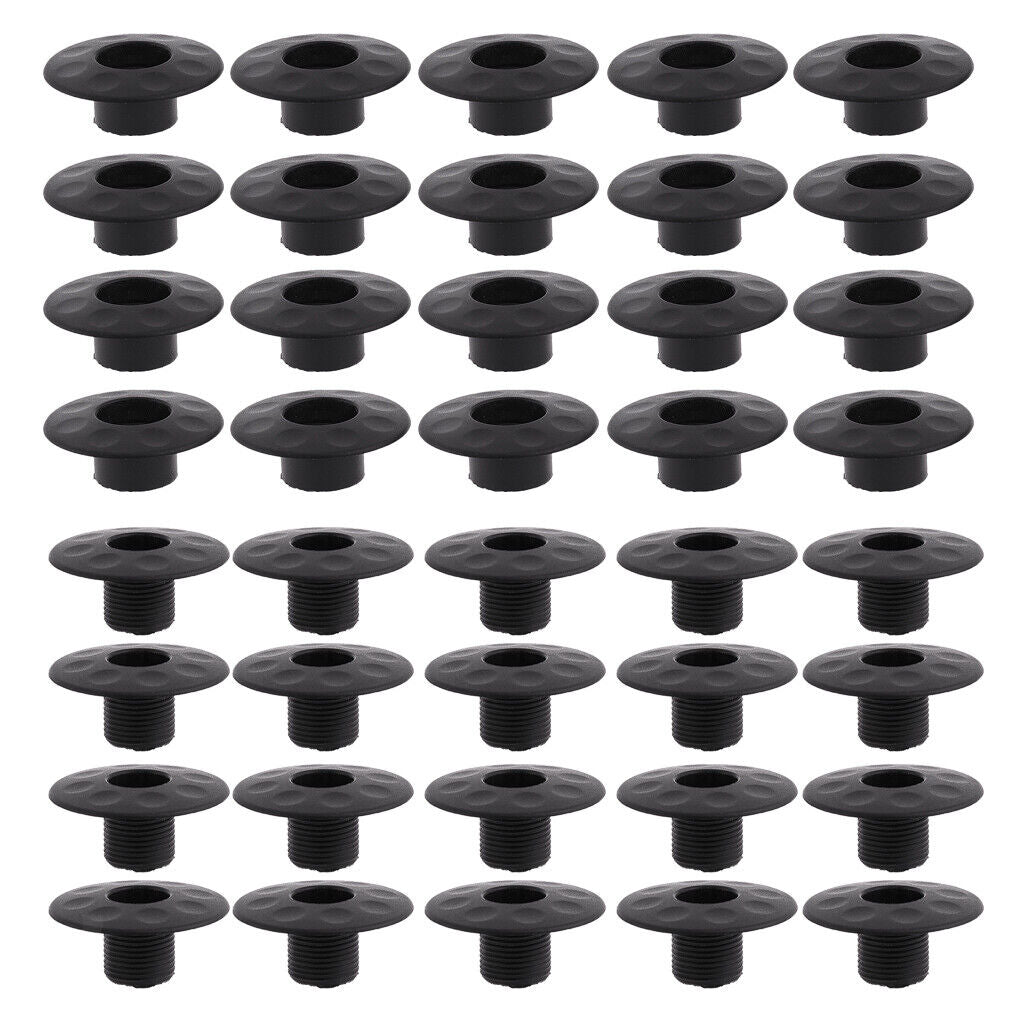 20Pieces FOOSBALL BEARING Table Football  Bearings Accessories Black