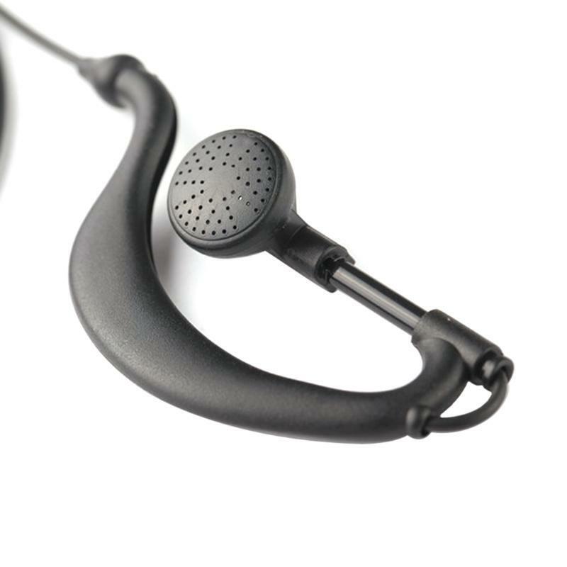 High-quality 2-pin Headset Microphone for Two-way Radio Walkie-talkies