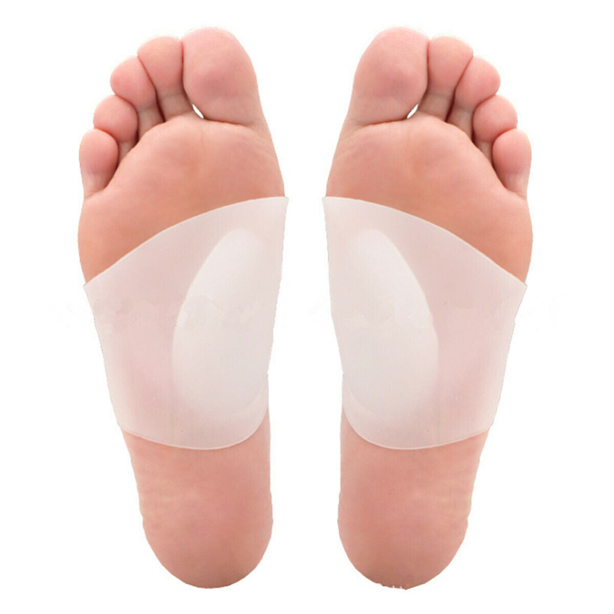 1 Pair Arch Support Gel Orthotic Insole Plantar Fasciitis Foot Sleeve Cushion