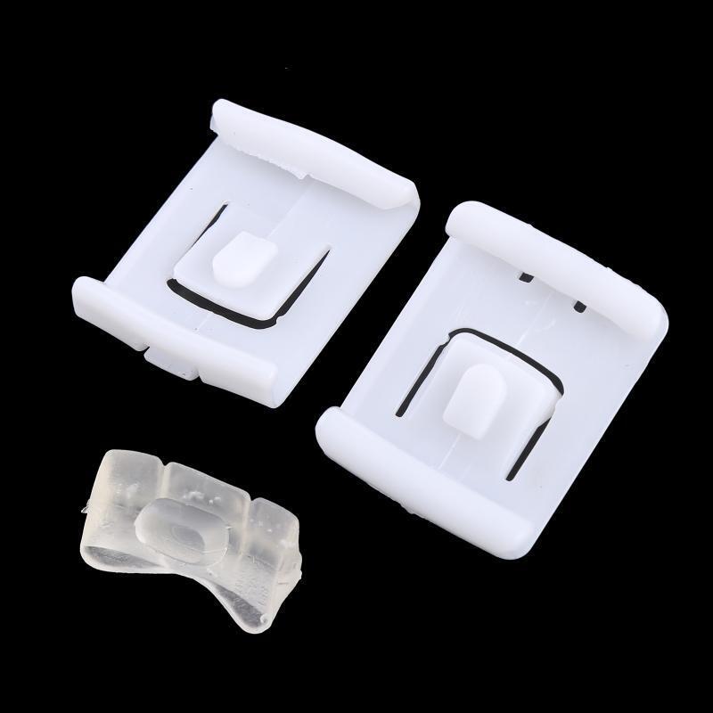 2 Set 6 Piece Suit Seat Buckle Clip Runner Guide For V.W. GOLF MK1 MK2 MK3 CORRA