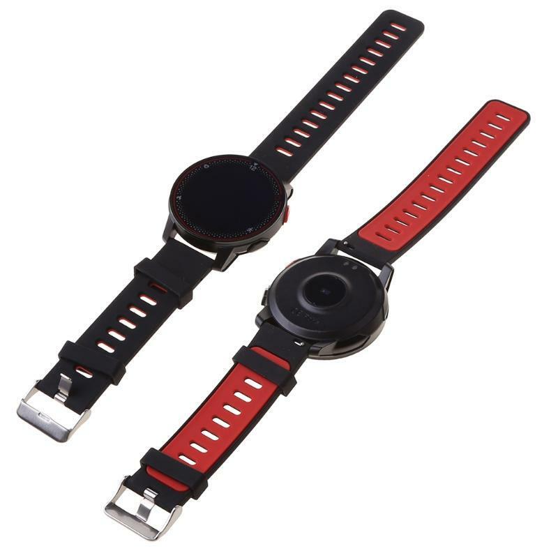 R18 Smart Watch IP68 Waterproof Sport Fitness Tracker Heart Rate Monitor Men Red
