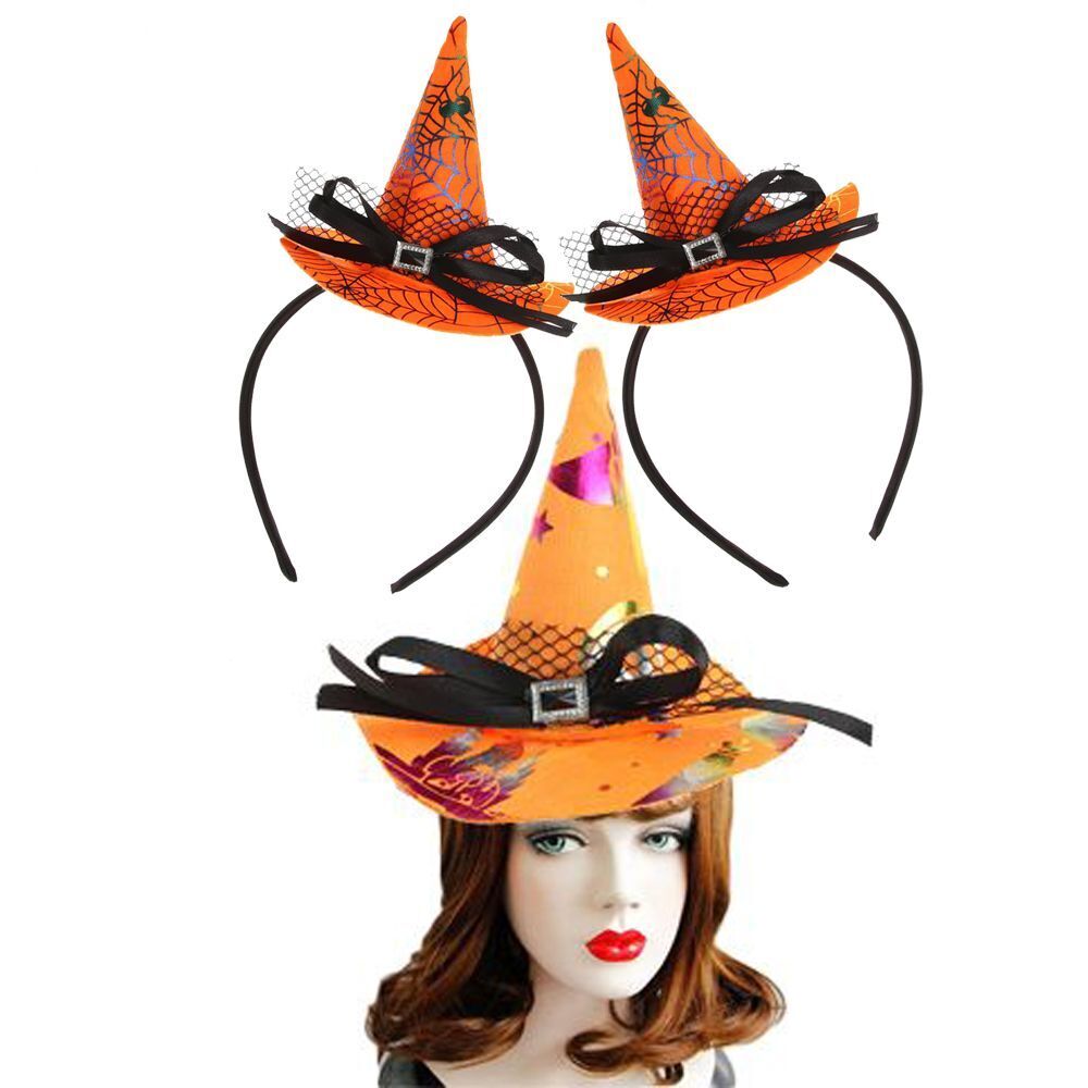 Witch Hat Performance Props Party Hairband Decor Headwear Halloween Headband