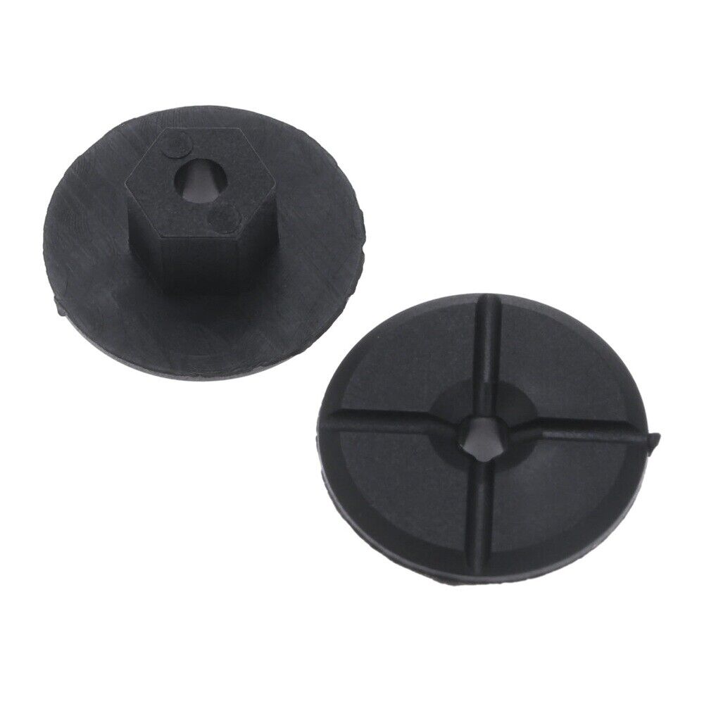 10Pcs Auto Car Clips UNTHREADED Nuts Fasteners Screws Fit for Mercedes Plastic