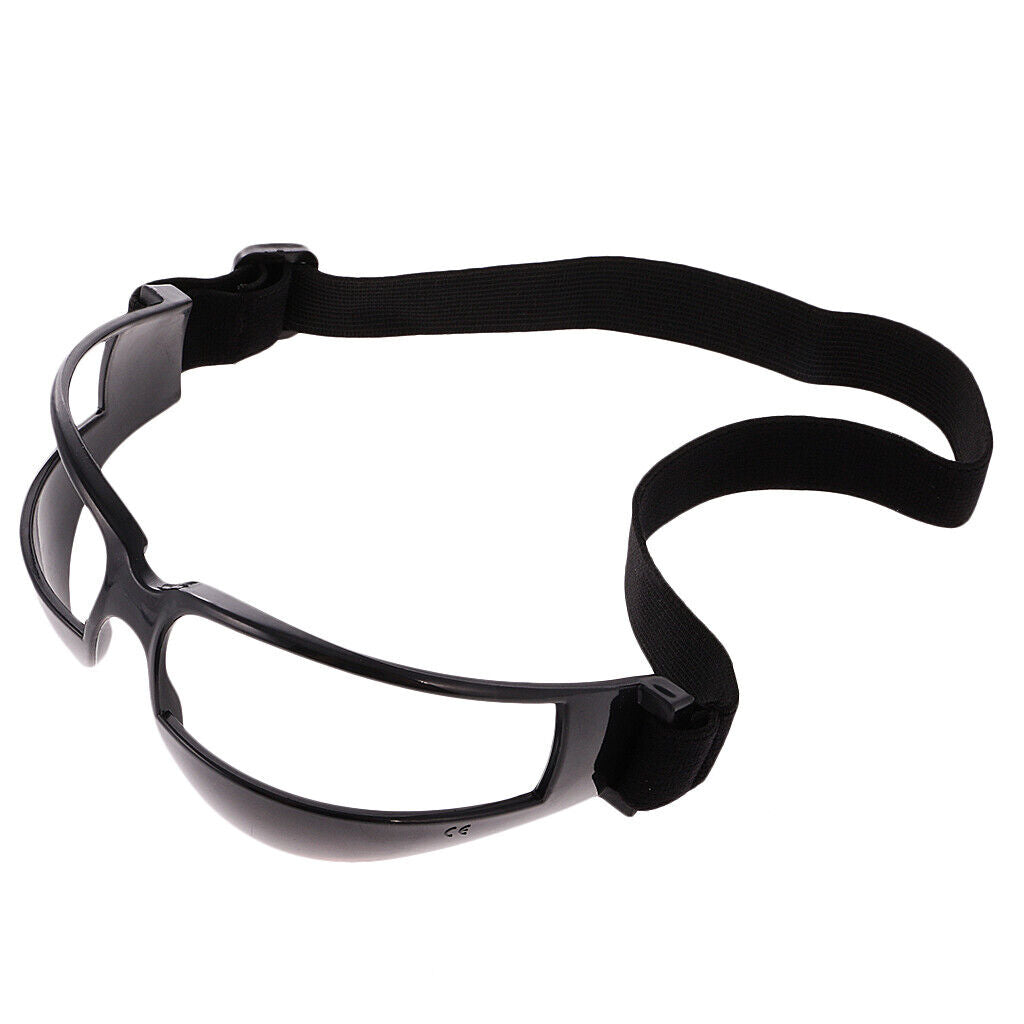 2 Pieces Anti Down Basketball Glasses Sports Eyewear Training Supplies Black
