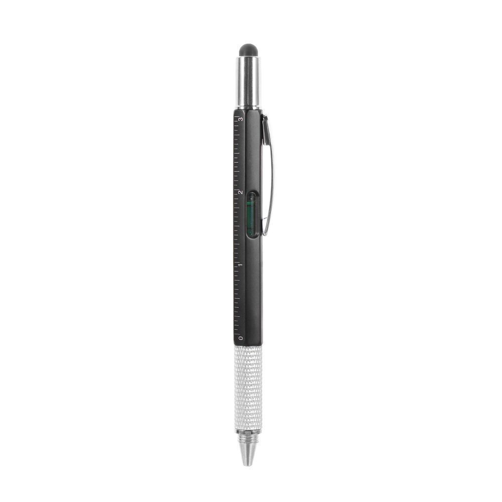 Spirit Level Ballpoint Pen Multi-functional Pen Ruler Gadgets Capacitive Pen