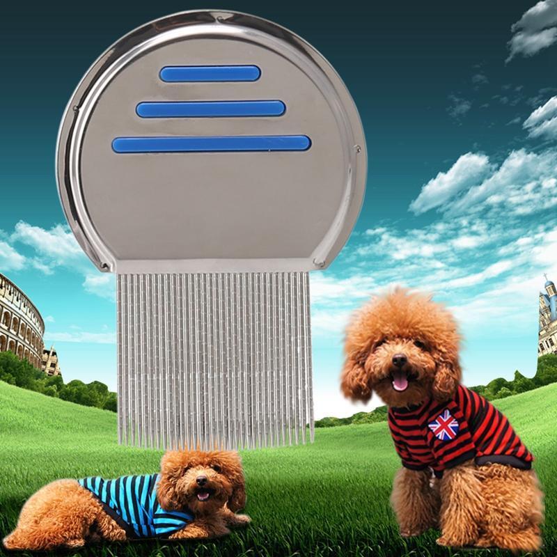 Stainless Steel Hair Lice Comb Brushes Nit Free Terminator Fine Egg Dust Removal