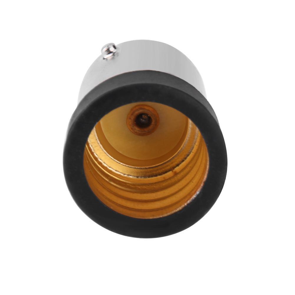 New BA15D to E14 Base LED Light Lamp Bulb Adapter Converter Screw Socket