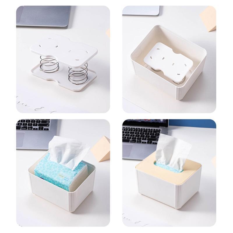 Paper Box Inner Support Automatic Lifting for Car Home Napkin Case Anti Deformed