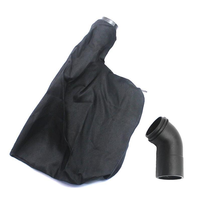 Dust Bag with Elbow Connector for Belt Sander Prevent Dust from Catching Eyes