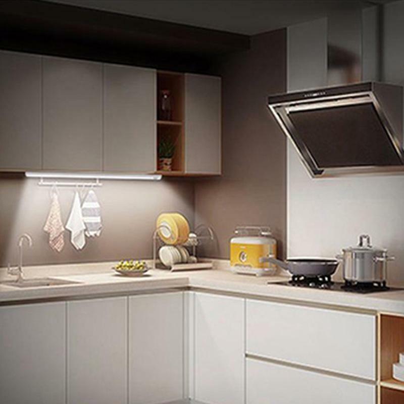 Three-block Color Temperature Wardrobe Light USB 60 LED Motion Sensor Light PIR