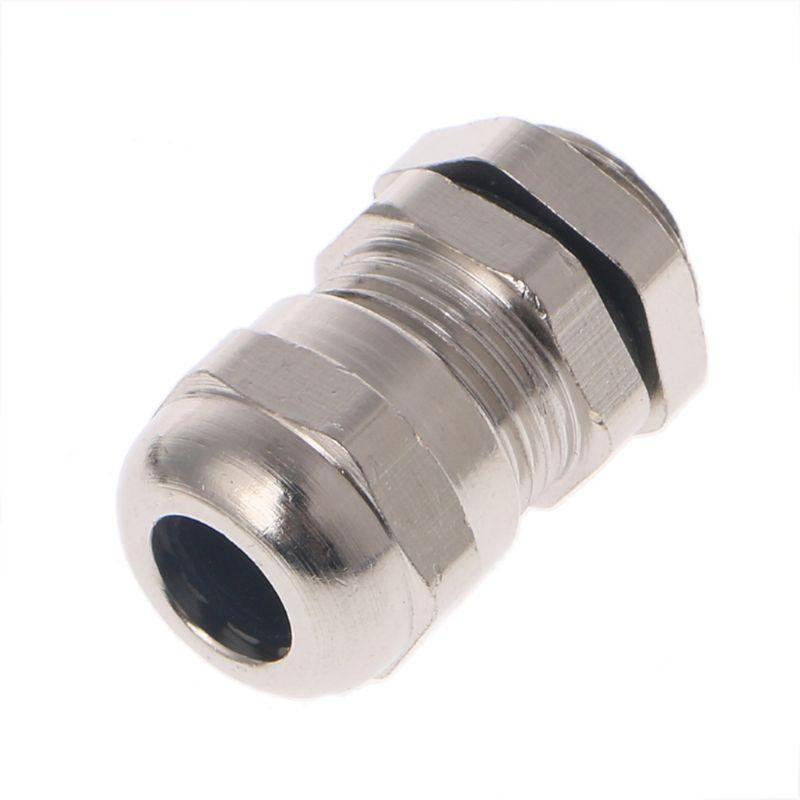 3 Pcs Stainless Steel Cable Gland PG7 3.0-6.5mm Cable Connectors Easy to Use