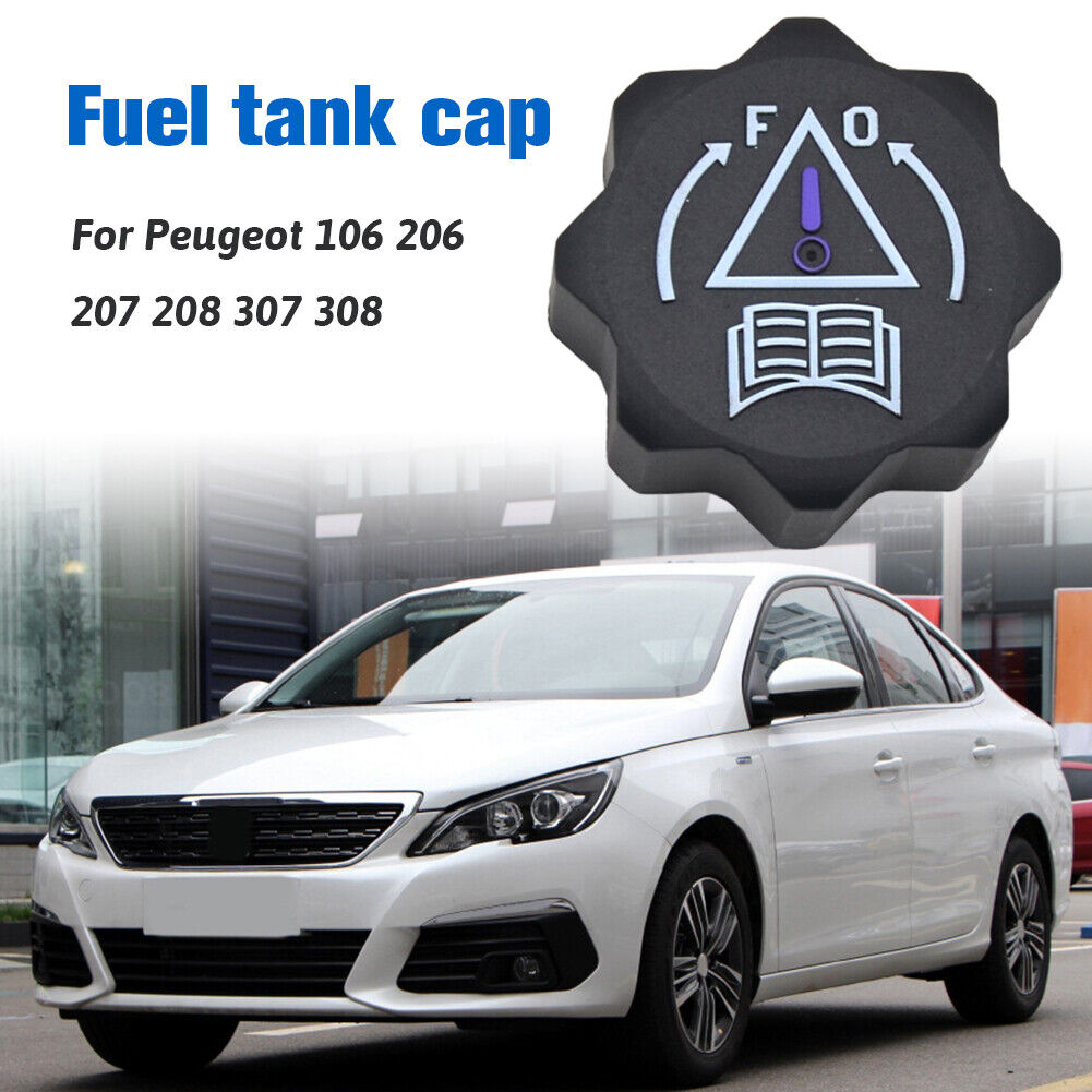 Tank Covers for Peugeot 106 206 207 208 307 308 Car Fuel Filler Door Cap