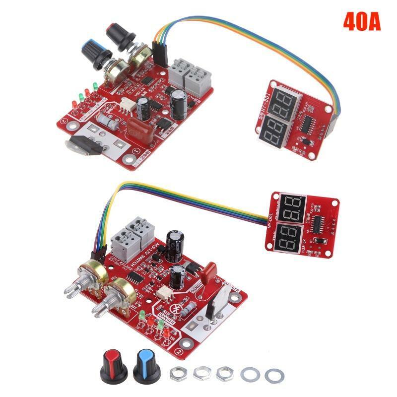 Spot Welder Time Control Board 40A Current Controller with Digital Display