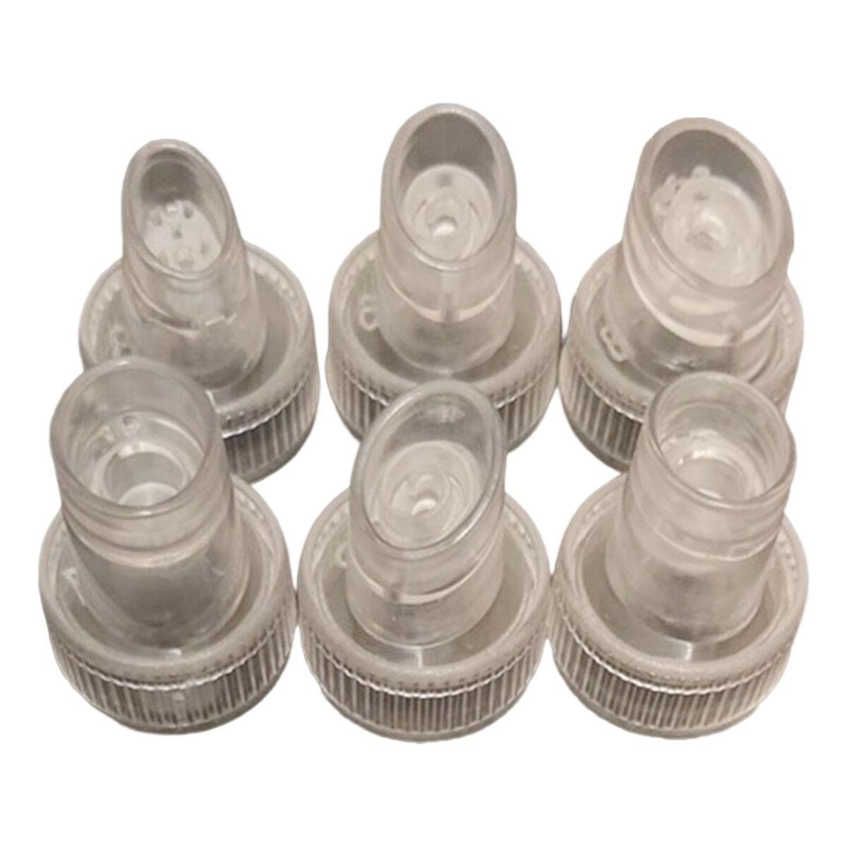 6x Plastic Tips Replacement Head for Hydro Dermabrasion Water Peeling Home