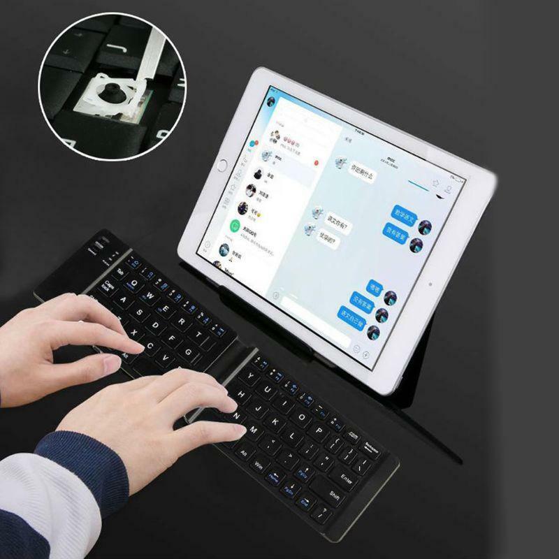 Foldable Wireless Keyboard for IOS/Android/Windows ipad Tablet phone