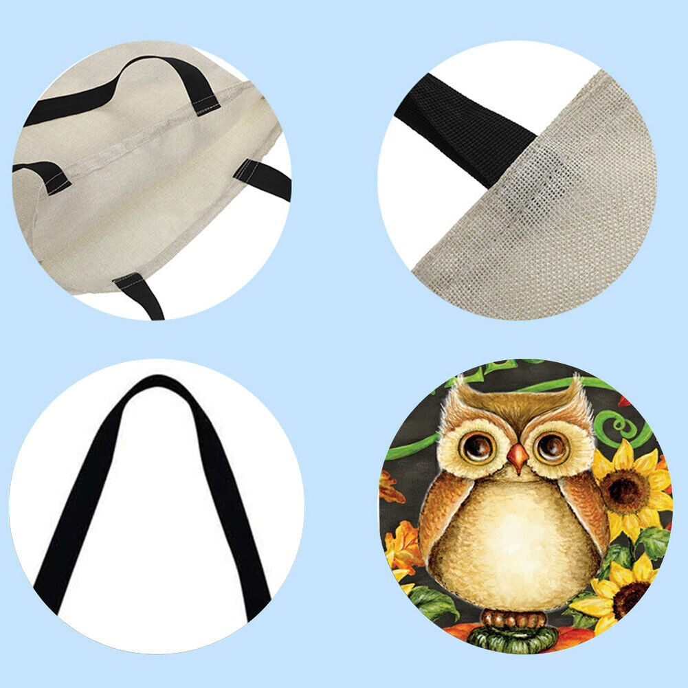 Cartoon Printed Shoulder Shopping Bag Casual Large Tote Handbag (40*40cm)