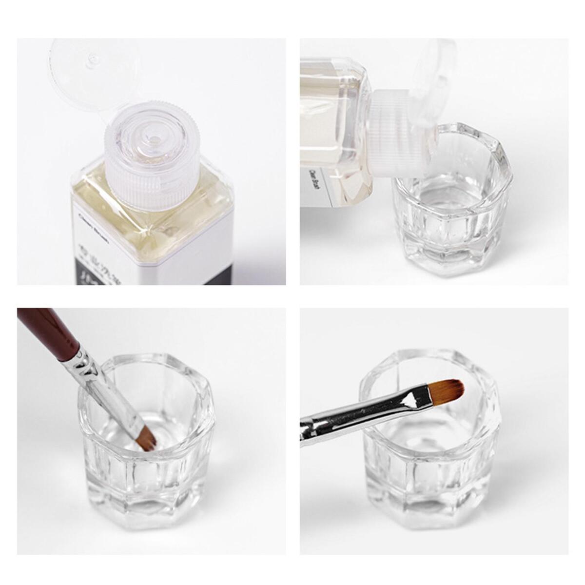 60ml Professional Nail Brush Cleaner for Nails Artist Acrylic Painting