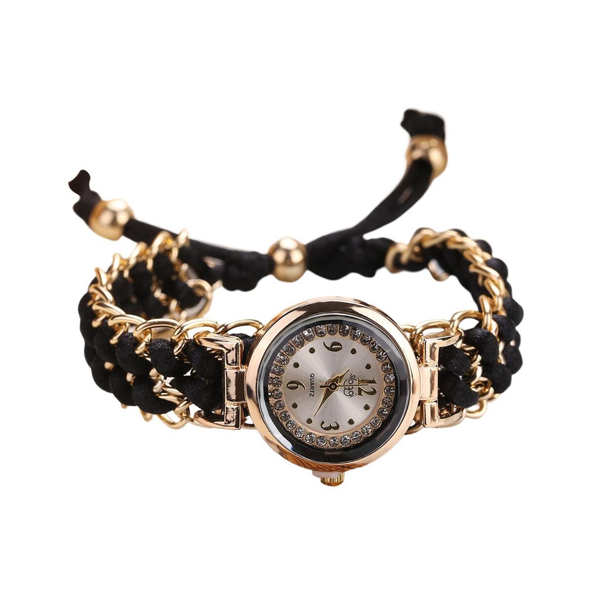 2x Fashion Lady Quartz Watch Elegant Wristwatches Wristband  Bracelet