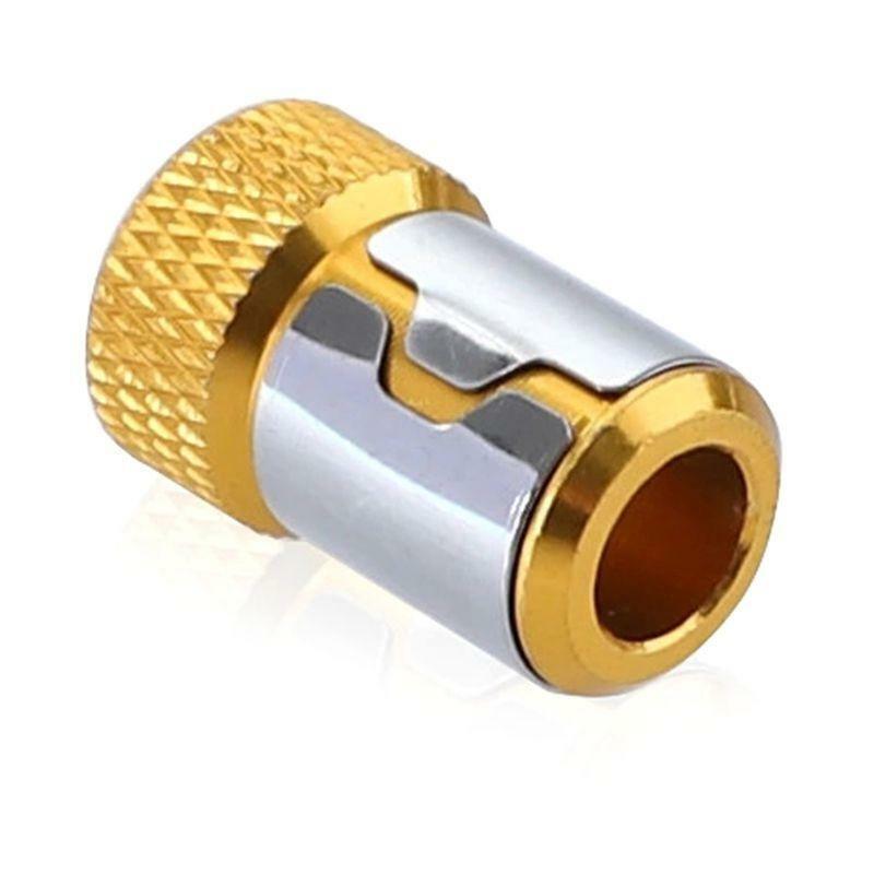 Screwdriver Bits Magnetic Ring 1/4" 6.35mm Metal Strong Magnetizer Screw for