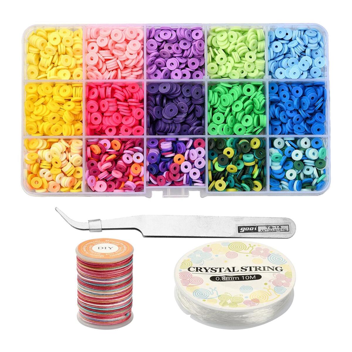 Polymer Clay Spacer  Jewellery Making Kit Clay  Kit