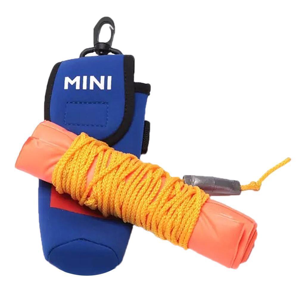 55'' Scuba Diving Surface Marker Buoy (SMB) with Storage Bag & Yellow Line