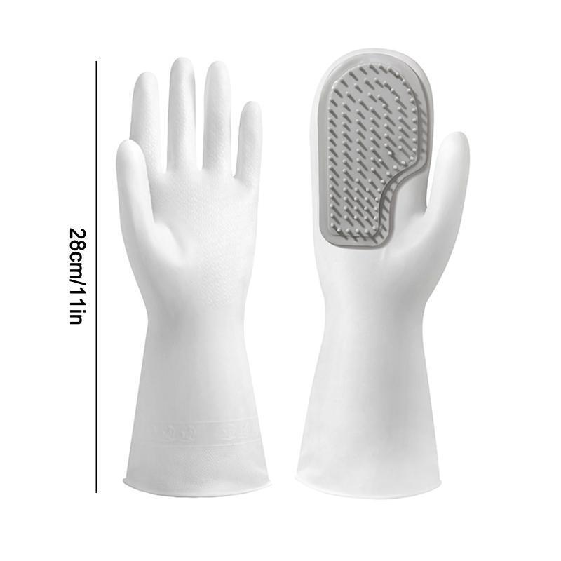 Dog Horse Cat Shedding Glove Bathing Massage Brush Clean Comb for Animals