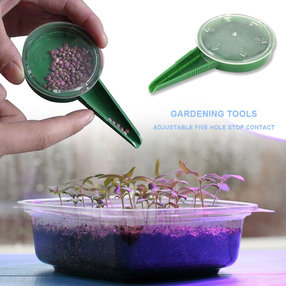 Gardening Plants Dispenser Sower Planter Seed Dial Sower Starter Seeder