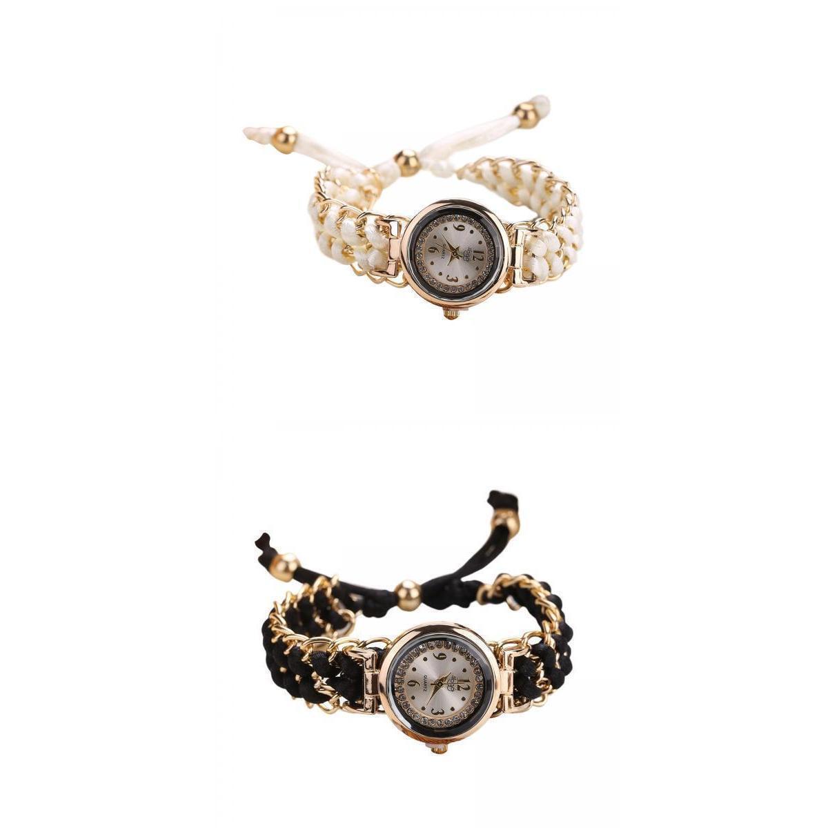 2x Fashion Lady Quartz Watch Elegant Wristwatches Wristband  Bracelet