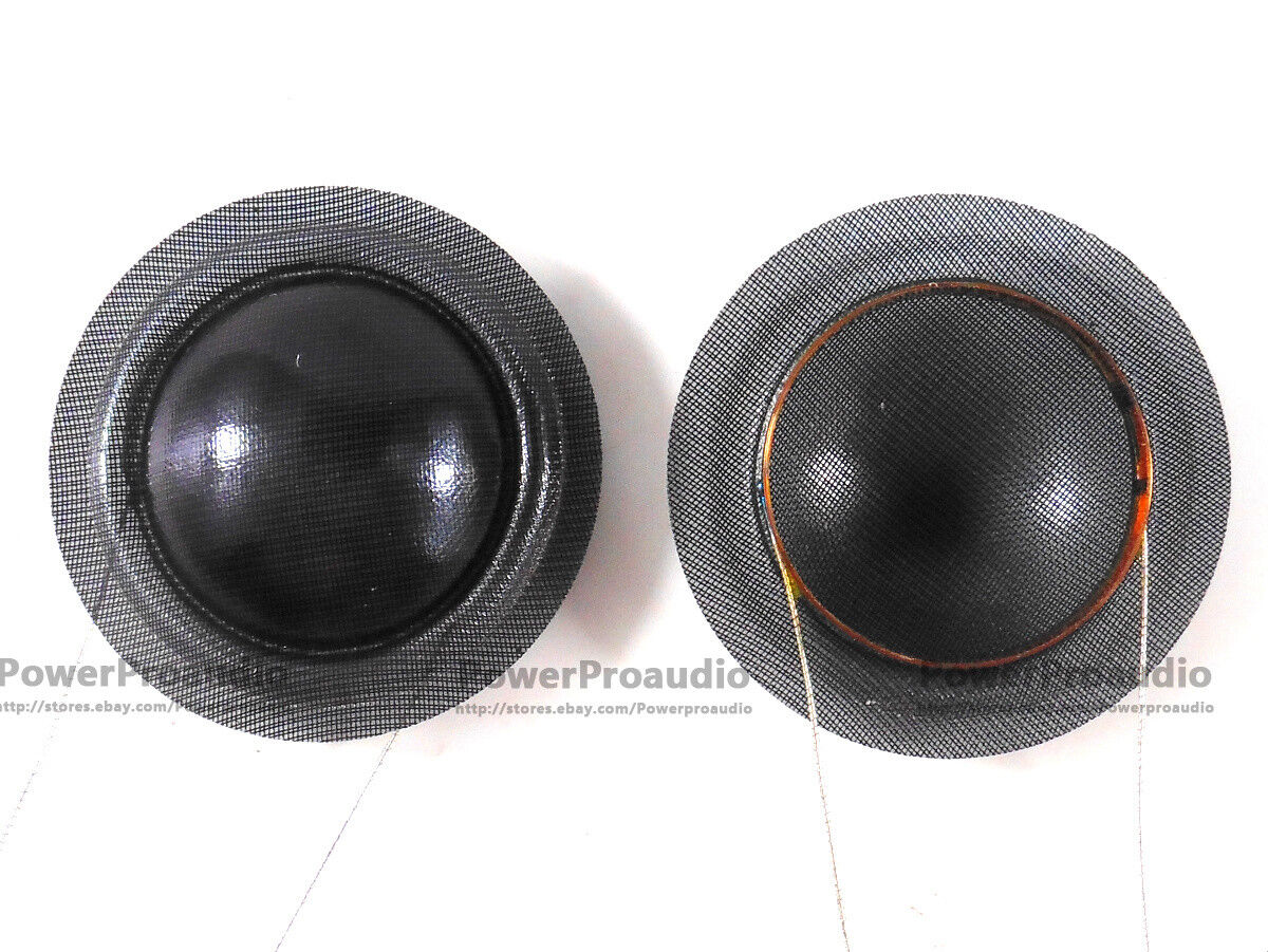 2pcs 19.4mm Transparent Black Silk diaphragm Speaker voice coil Repair 5 Ohm