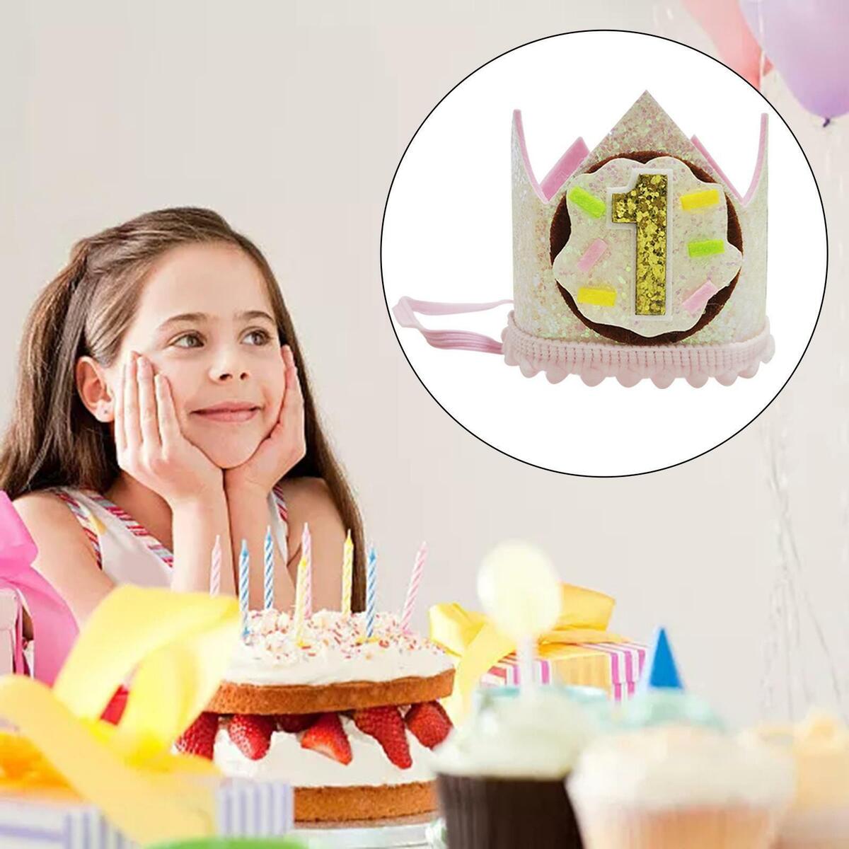 Happy Birthday Crown  Birthday Crown for Party Favors Photo Props