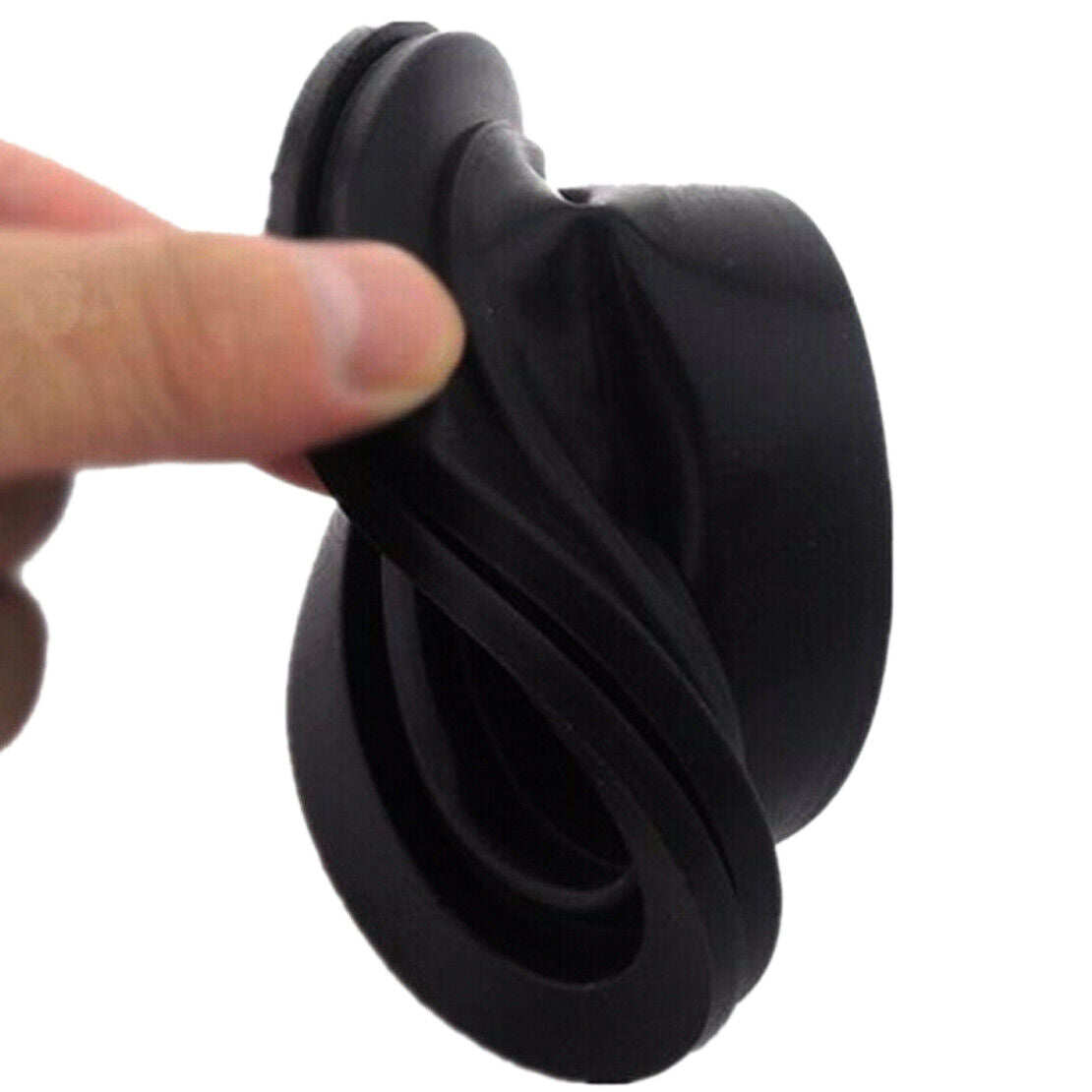 2X Rubber 80mm Car Headlight Dust Housing Cover Kit For HID LED Bulb Seal Cap