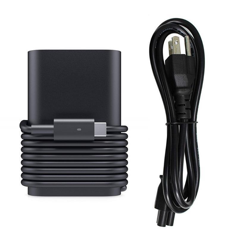 45W Laptop Adapter Charger for XPS 12 Latitude 7275 7370 XPS 13 9365 9370