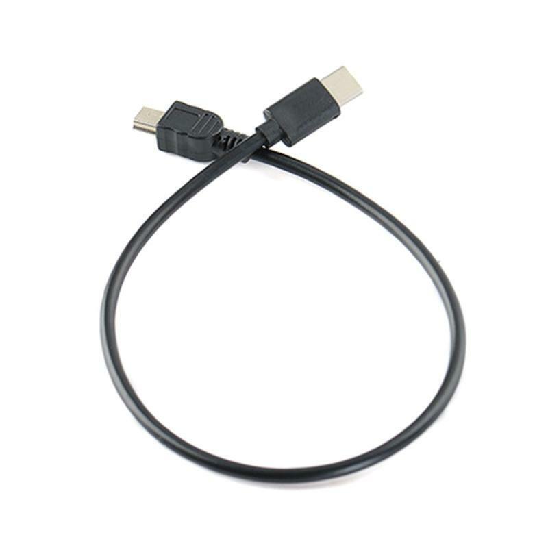 30cm Multifunctional Type C to Mini USB Camera OTG Copy Conversion Cable