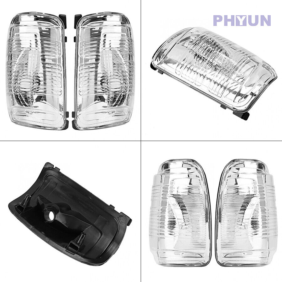 1Pair Side Mirror Indicator Lens Marker Light Cover For Ford Transit Mk8 1847387