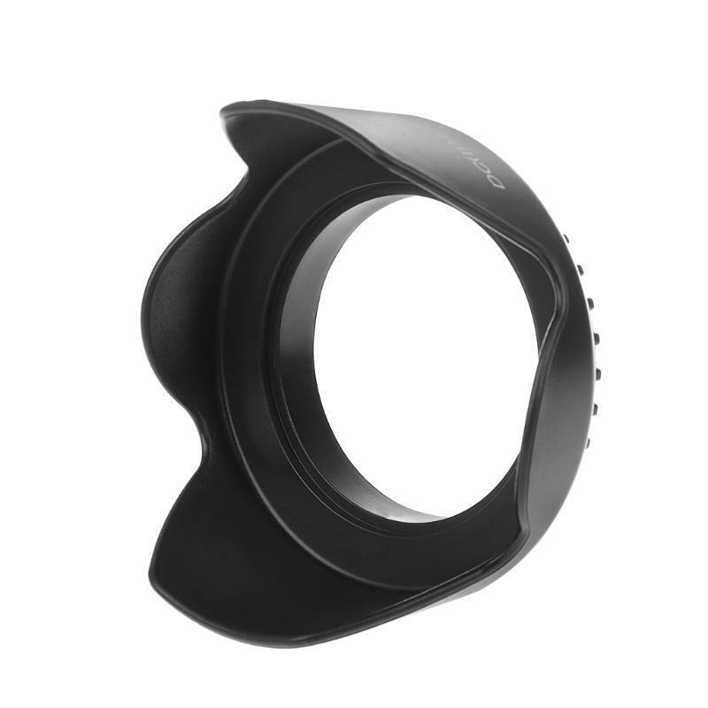 52mm Screwed Flower Petal Sunshade Lens Hood For Nikon Sony DSLR Camera