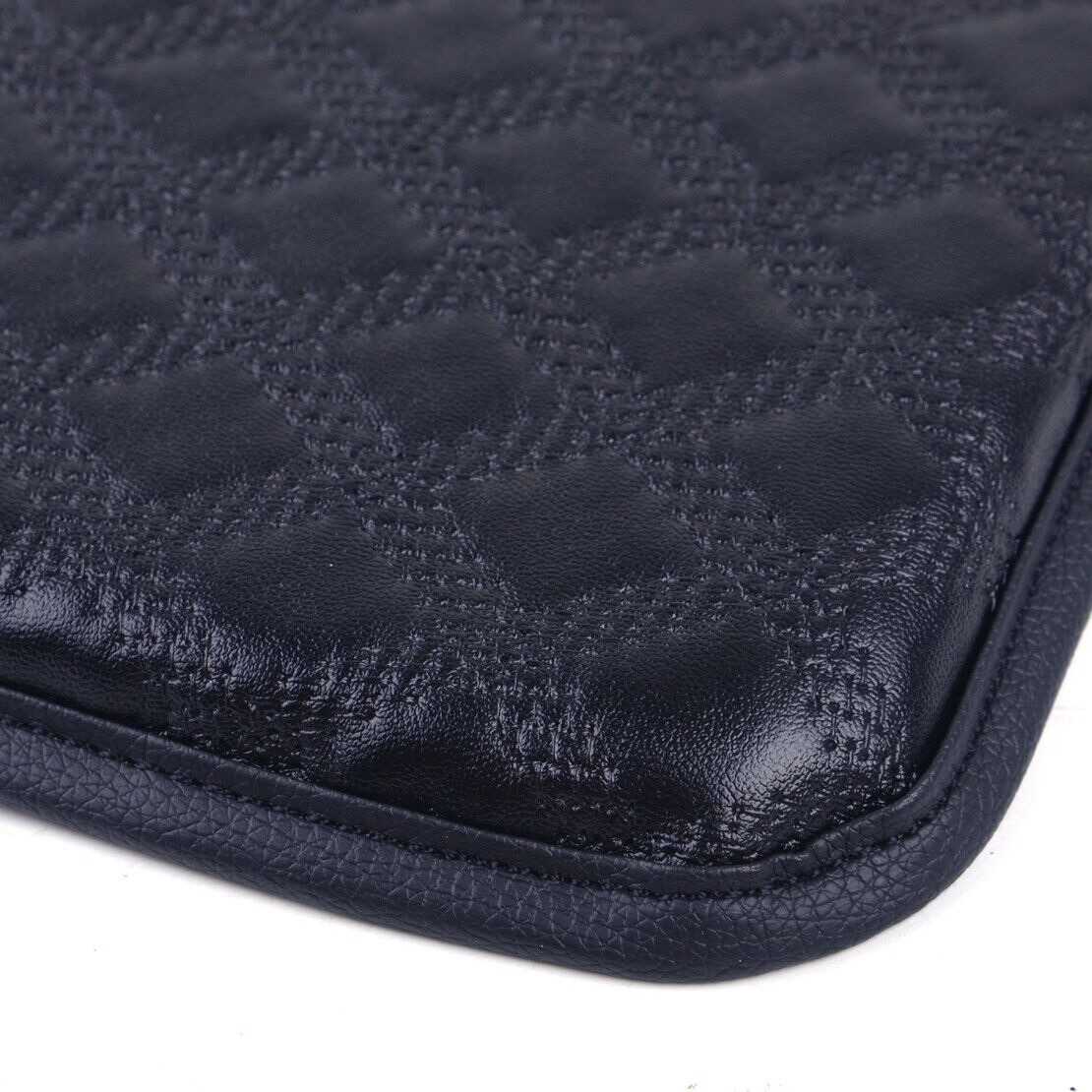 BROWM Car Armrest Cover Center Console Box Cushion PU Leather Pad 30*21cm Li