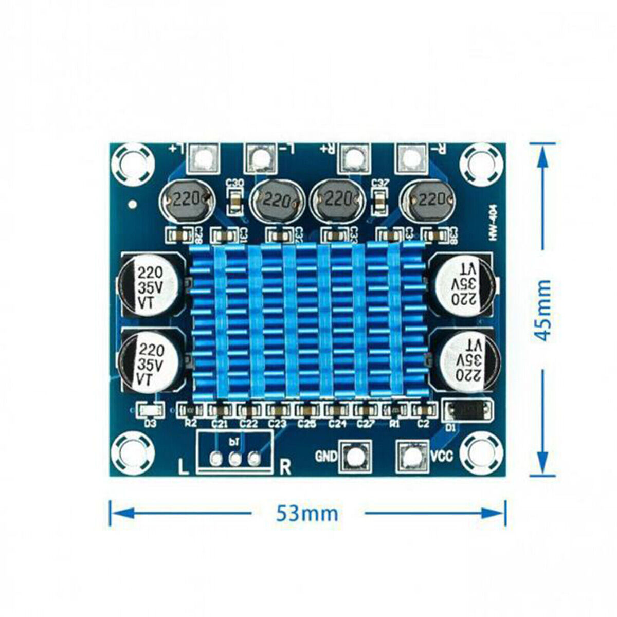 XH-A232 HD Digital Audio Amplifier Board mp3 Amplifier Module 8V-26V Two-channel