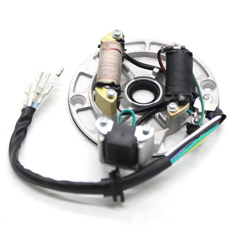 Stator Coil Magneto Coil Rotor Replaces Pit/Dirt Bike 70cc 90cc 110cc 125cc