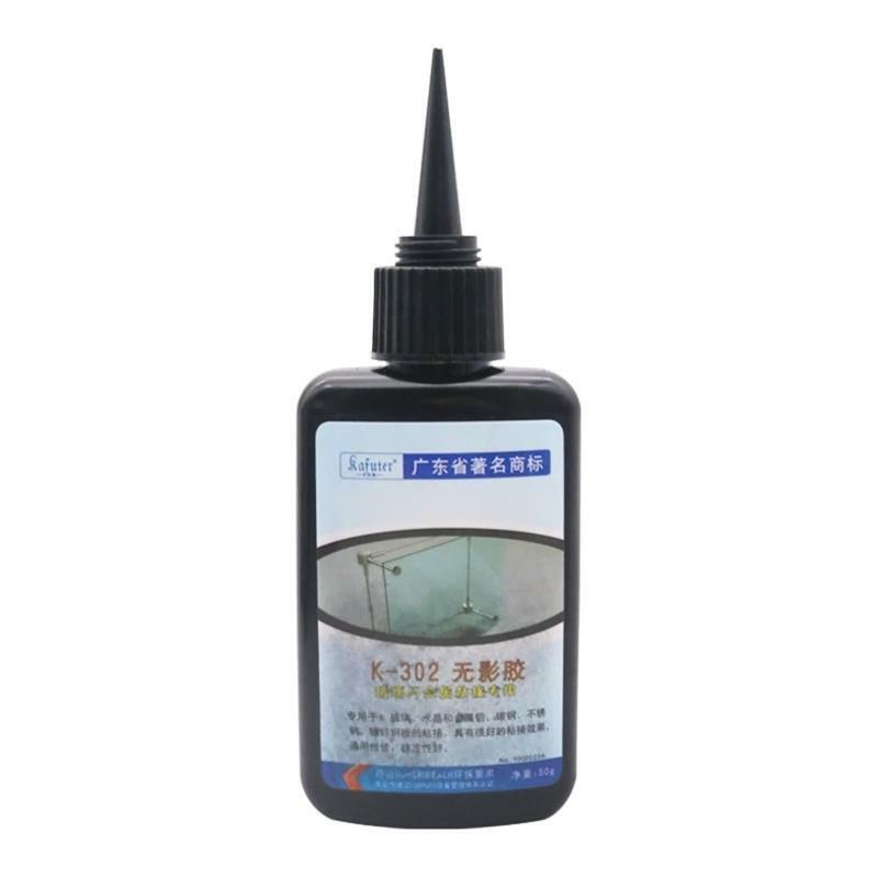 50ml UV Curing Adhesive for Glass Crystal Metal Aluminum High Bonding Strength