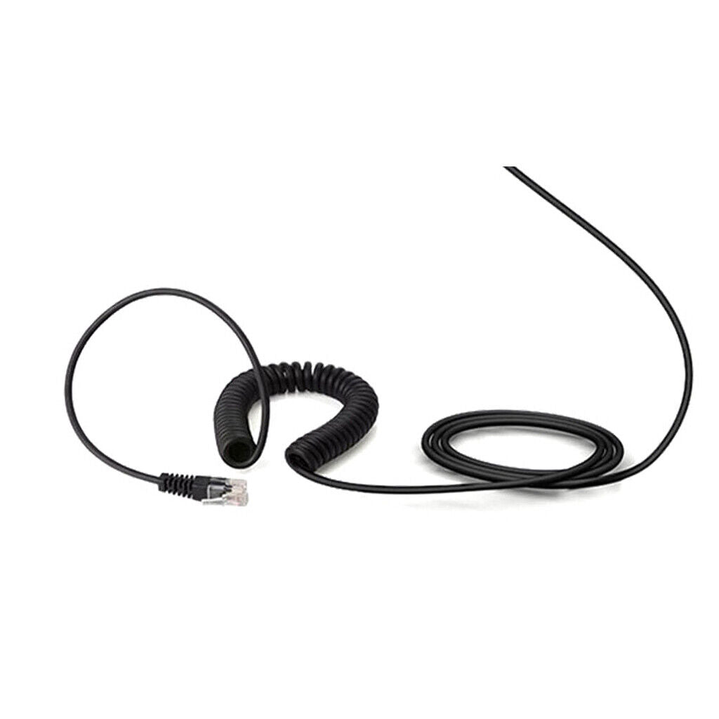 Headset Phone Headset Monaural Phone Headset + Coiled Cable