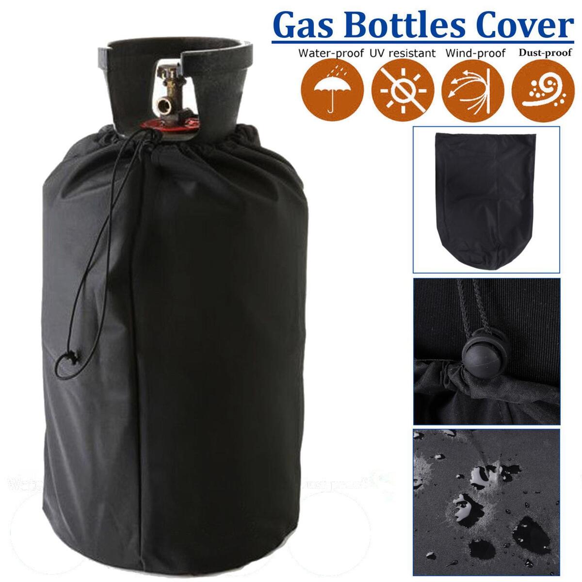 Propane Tank Cover Dustproof Portable Gas Bottle Cover for Hiking Picnic BBQ