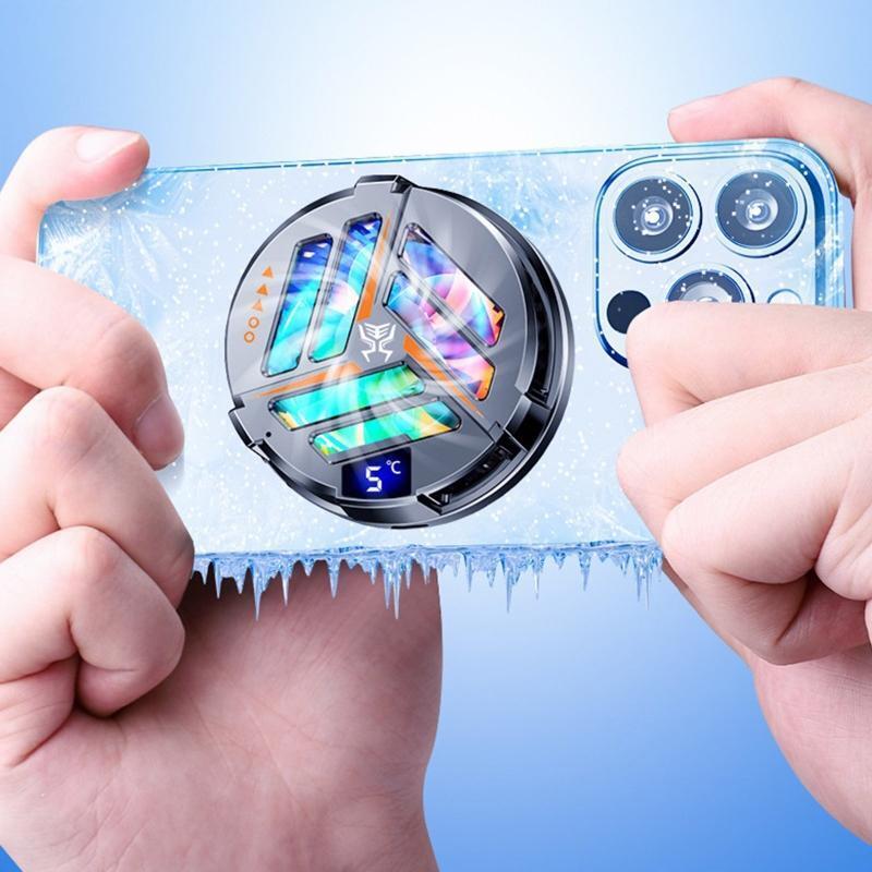 Magnetic Radiator Portable Heat Sink Game Quick Cooling Fan 2 Gears Adjustable