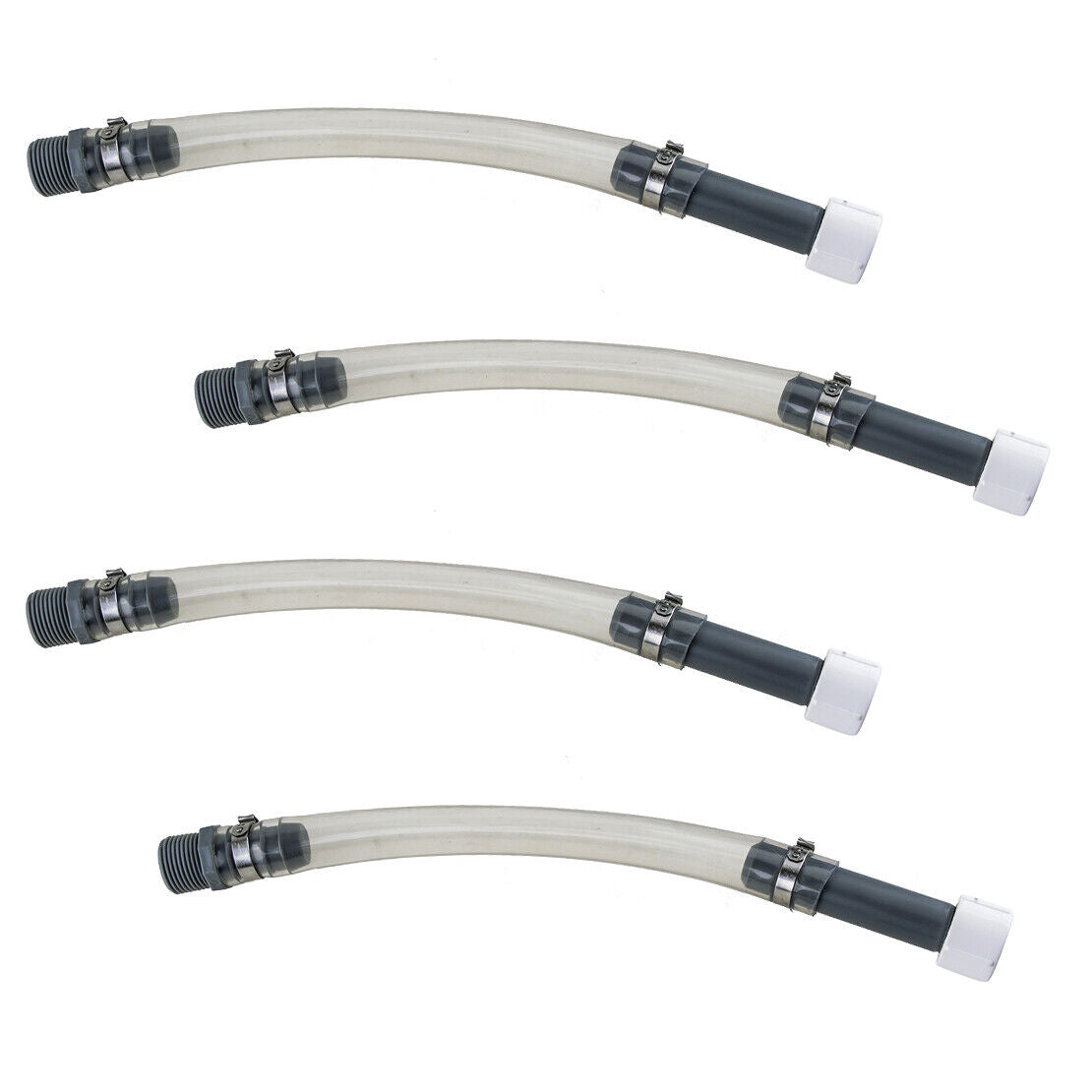 4pcs 5 Gallon Racing Fuel Jug Filler Hose Gas Can Fill