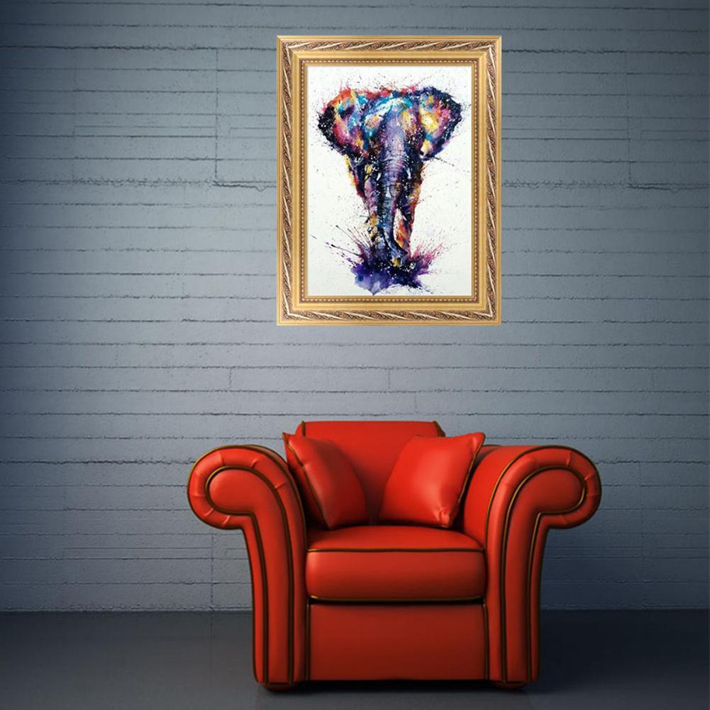 5D Diamond Mosaic Painting Elephant Crystal Embroidery Cross Stitch Paint