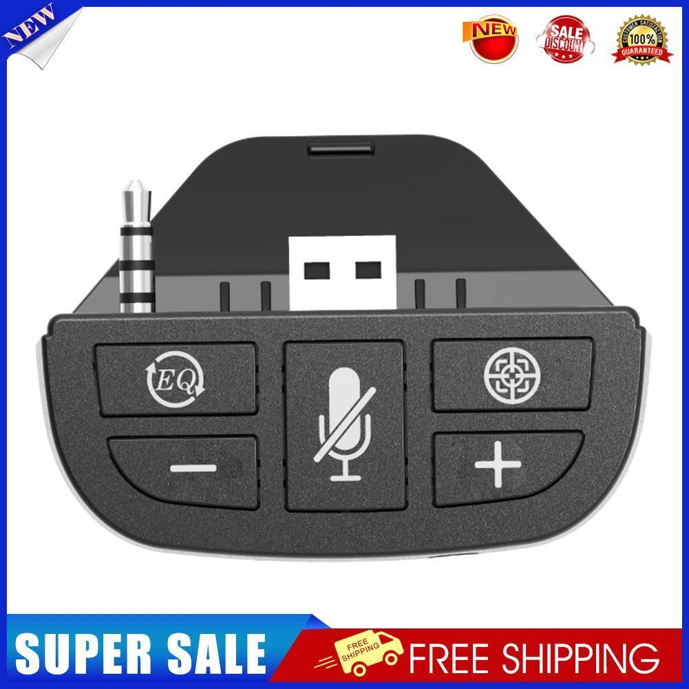 Game Controller Sound Enhancer Gamepad Headset Adapter for Xbox One S/X