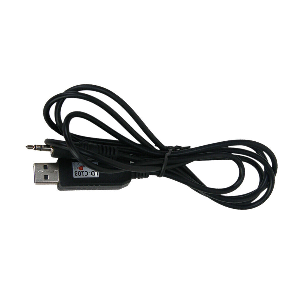 1.5m USB-CW 3.5mm  usb cable PC Send Morse to Radio for  FT817 857