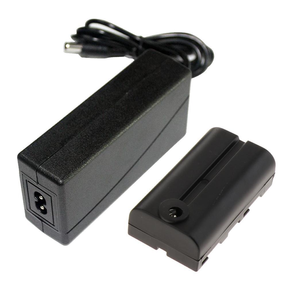 NP-F970  F550 Battery Charging E6 AC Power Adapter Kit for