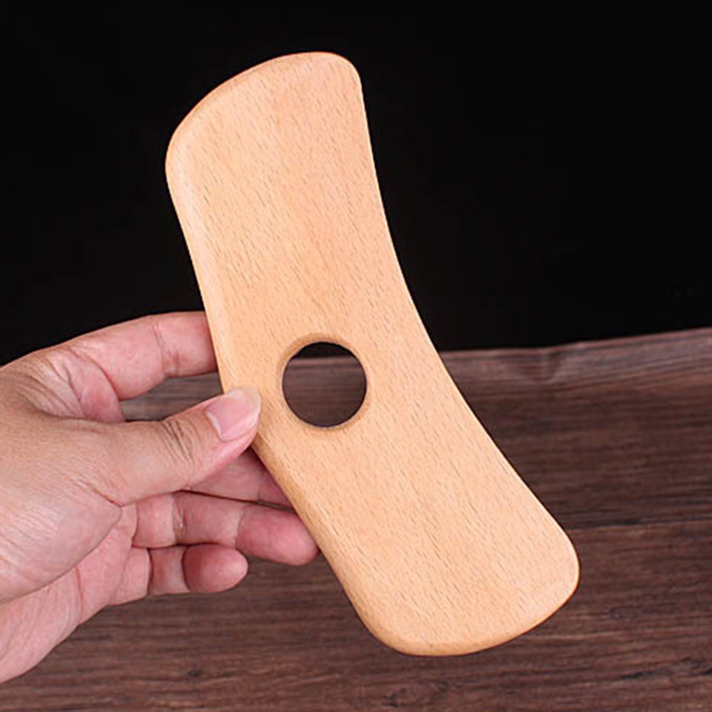 Back Legs Release Pain Health Treatment Stick Beech Gua sha Massage